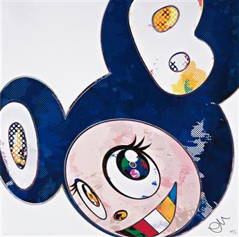 TAKASHI MURAKAMI And Then x 6-Red: The Polke Method * Lapis Lazuli: Superflat Method.